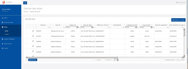 Application de gestion des baux et loyers